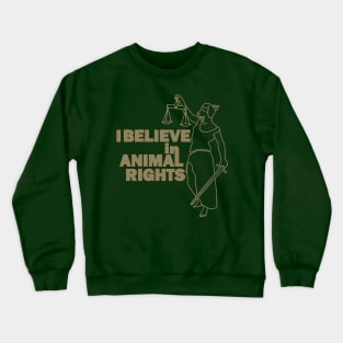 Animal Rights Crewneck Sweatshirt